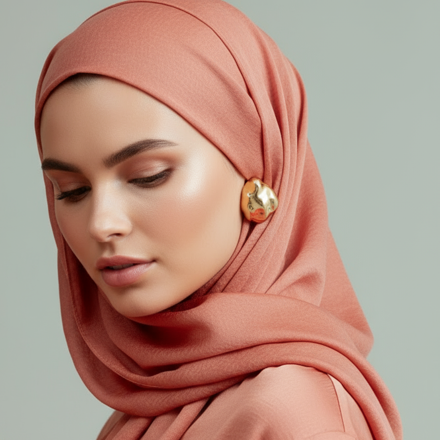 Giselle Gold Earrings-2