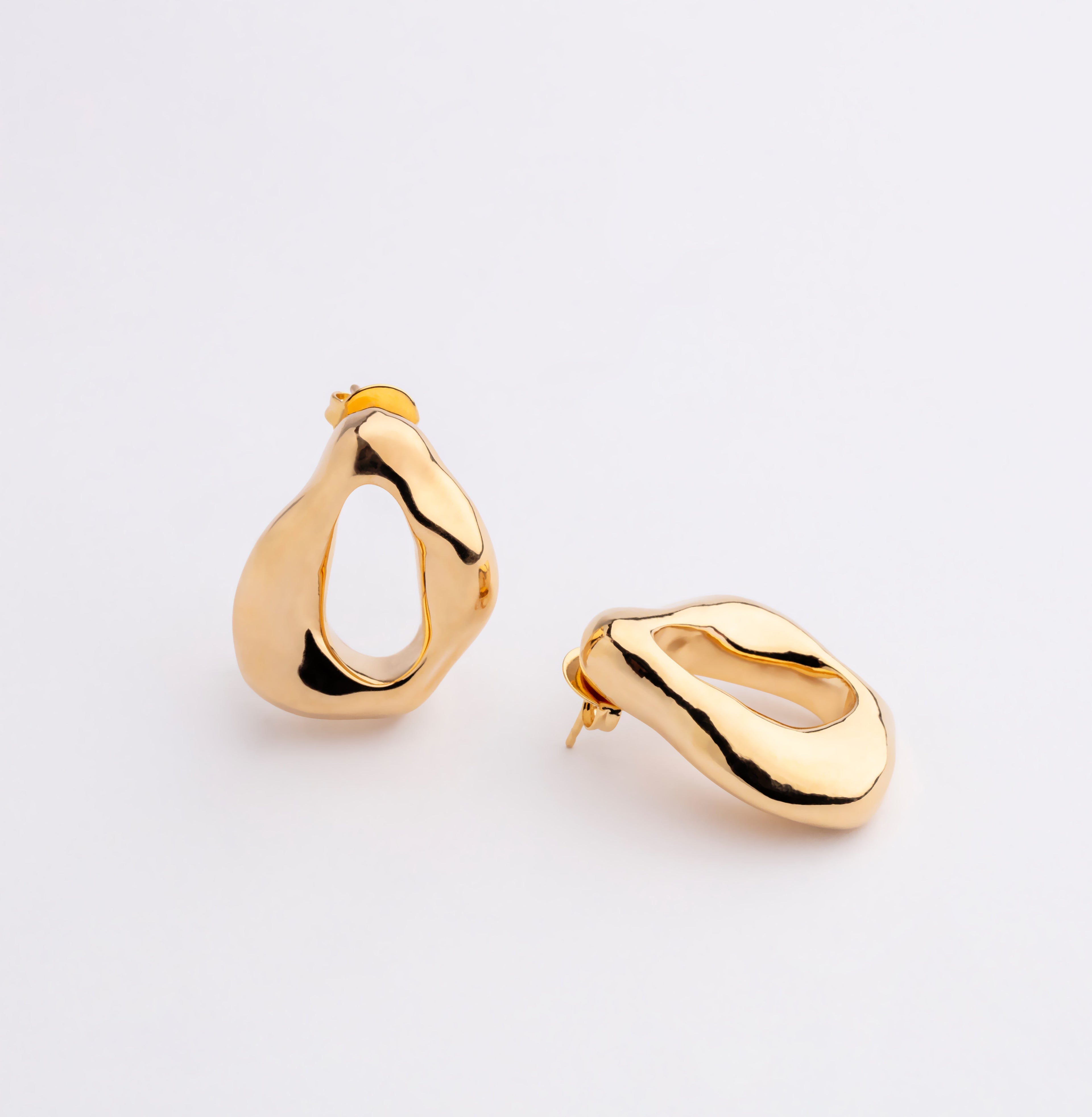 Chanda Gold Earrings