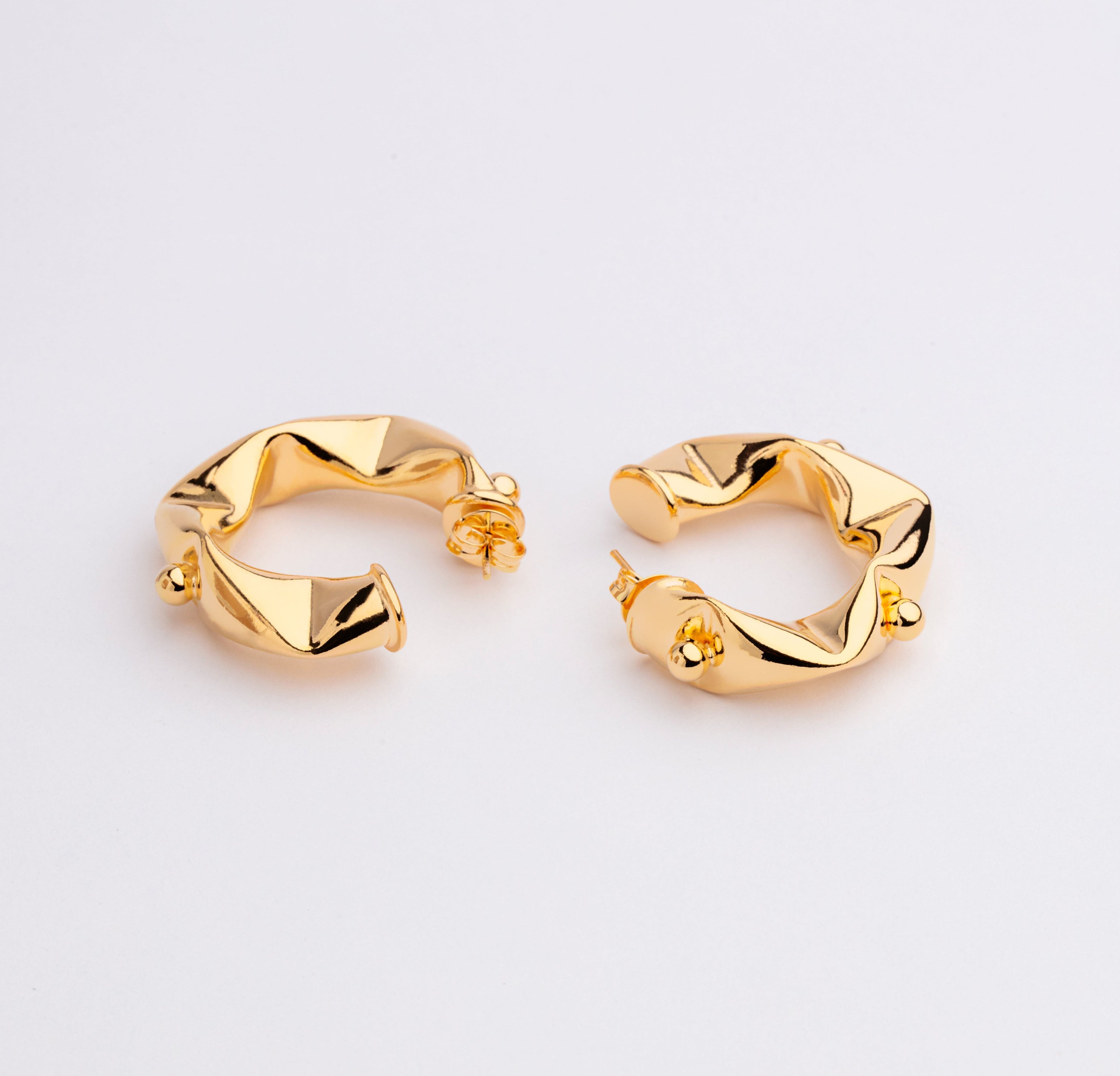 Gaby Gold Hoops