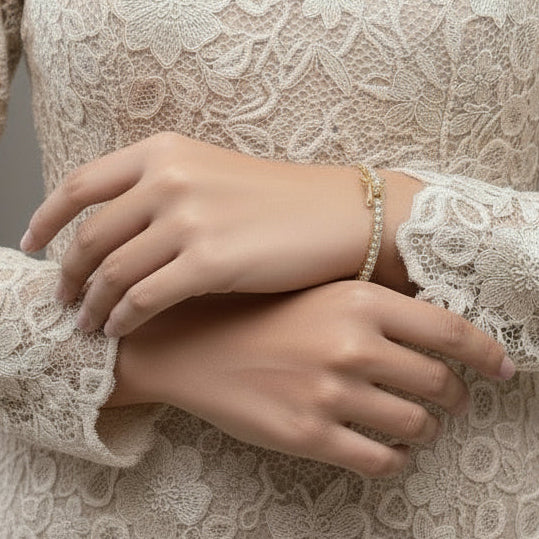 Amna Necklace & Bracelet