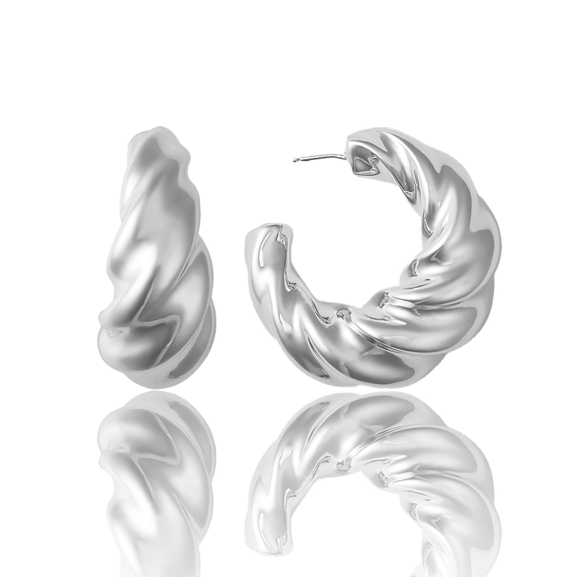 Alessandra Gold Hoops