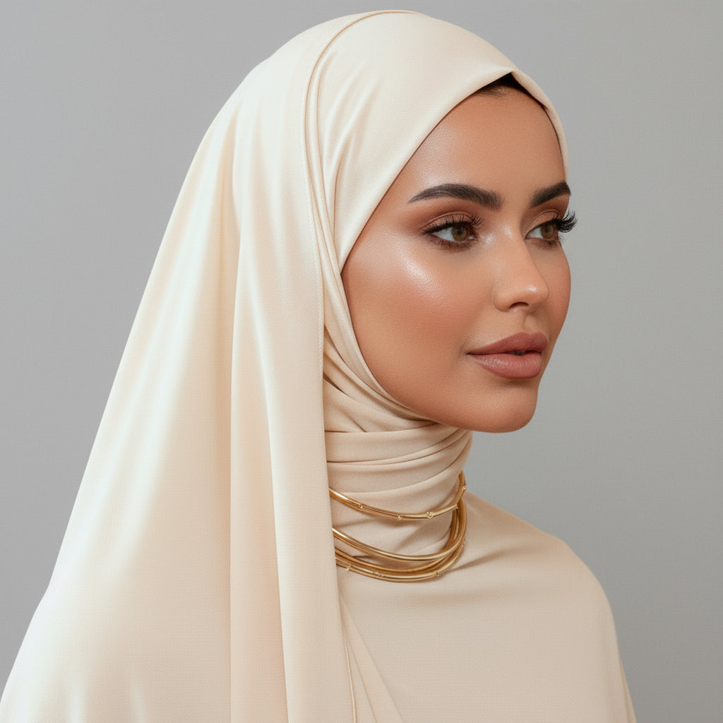 Gaby Gold Dotted Choker