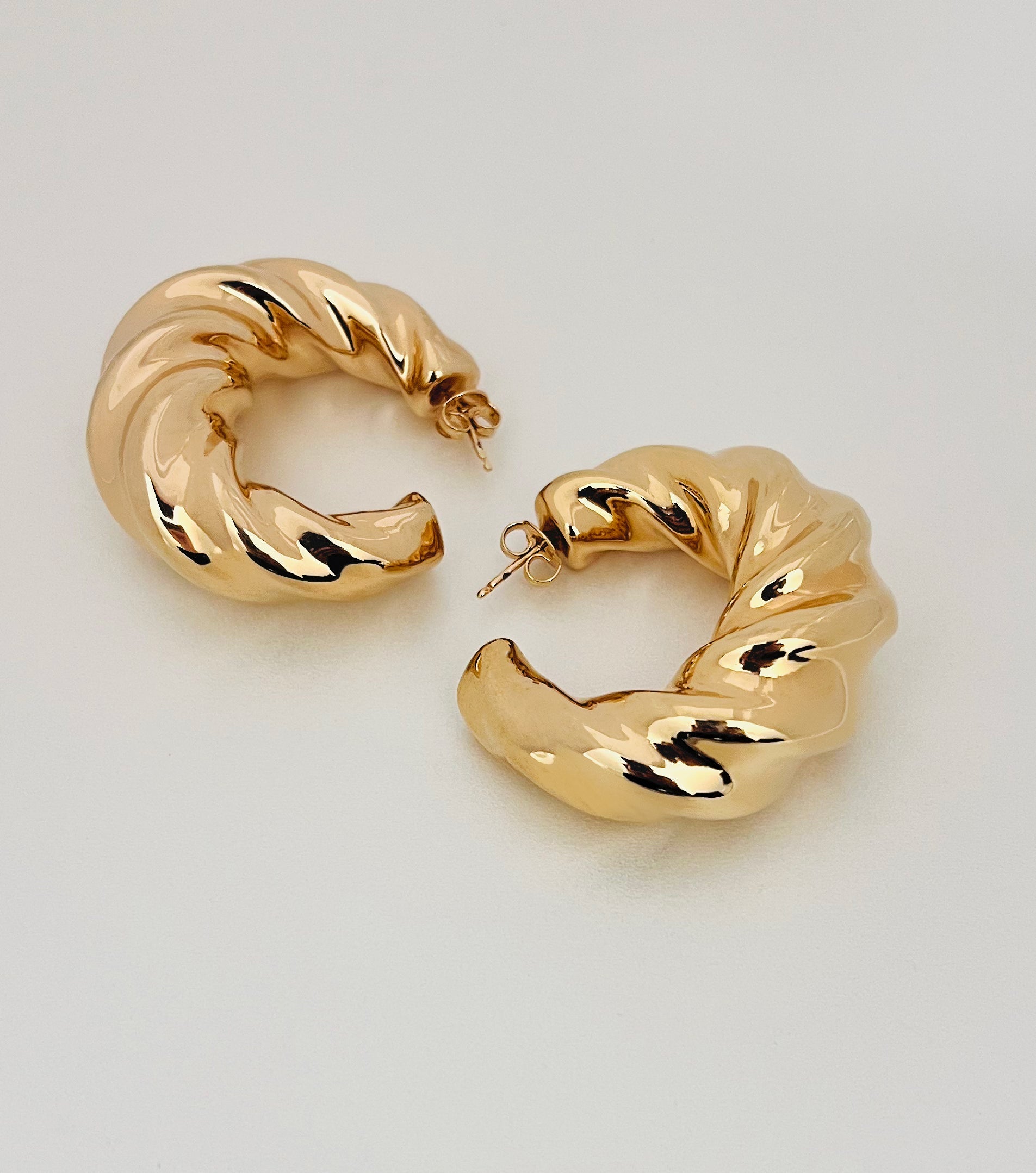 Alessandra Gold Hoops