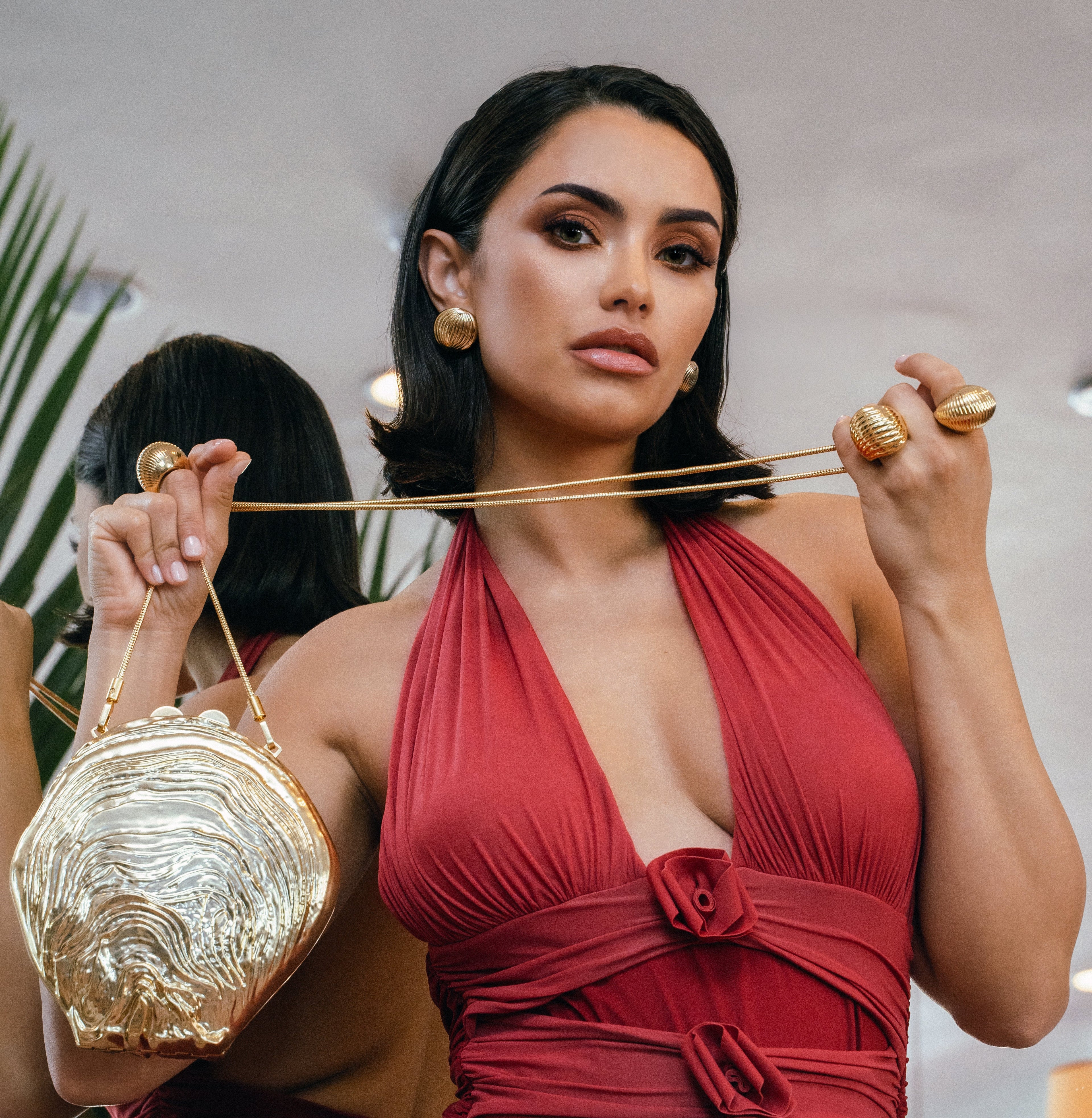 Adriana Gold Earrings