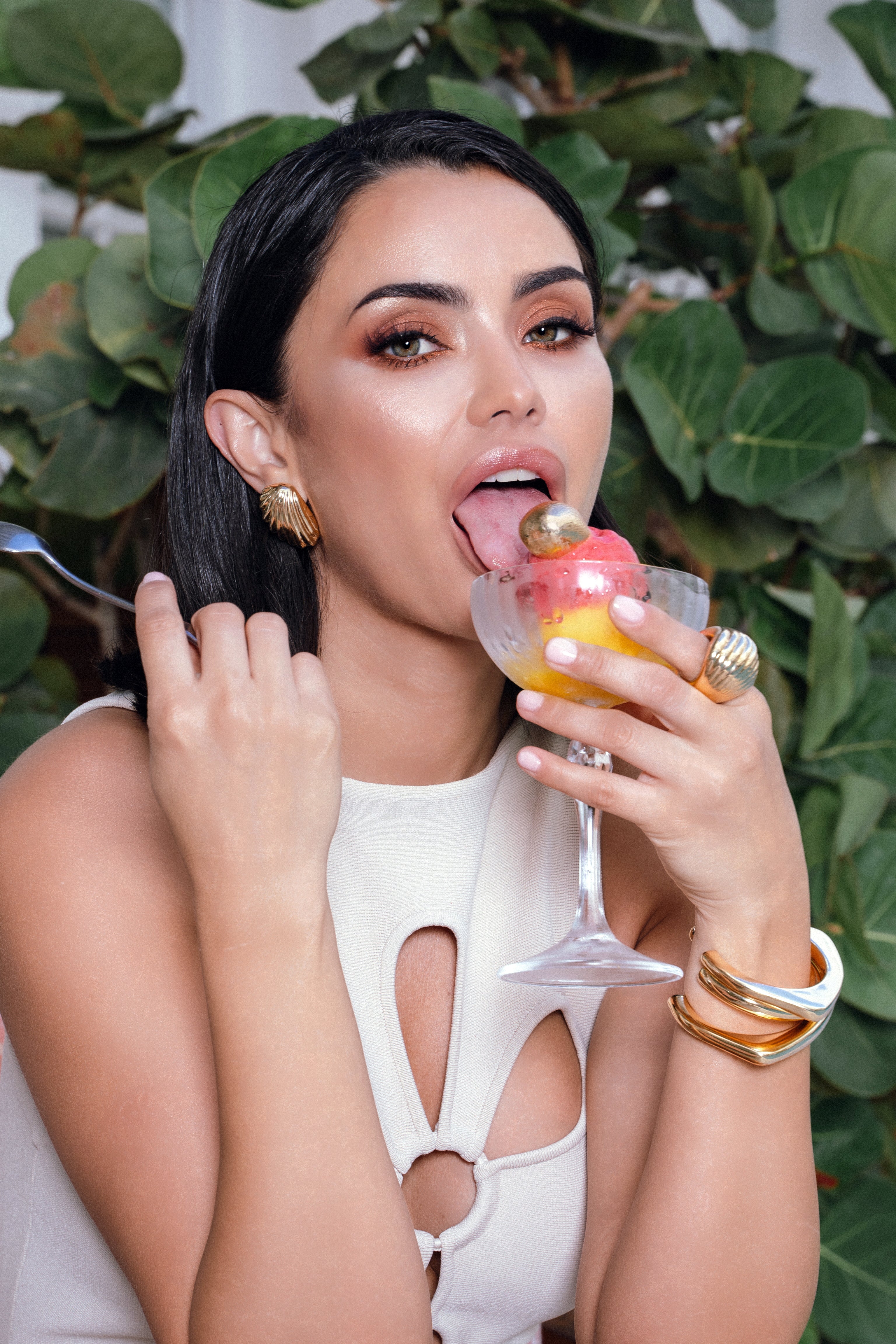 Linda Gold earrings