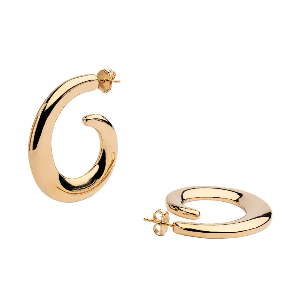 Noemie Gold Hoops