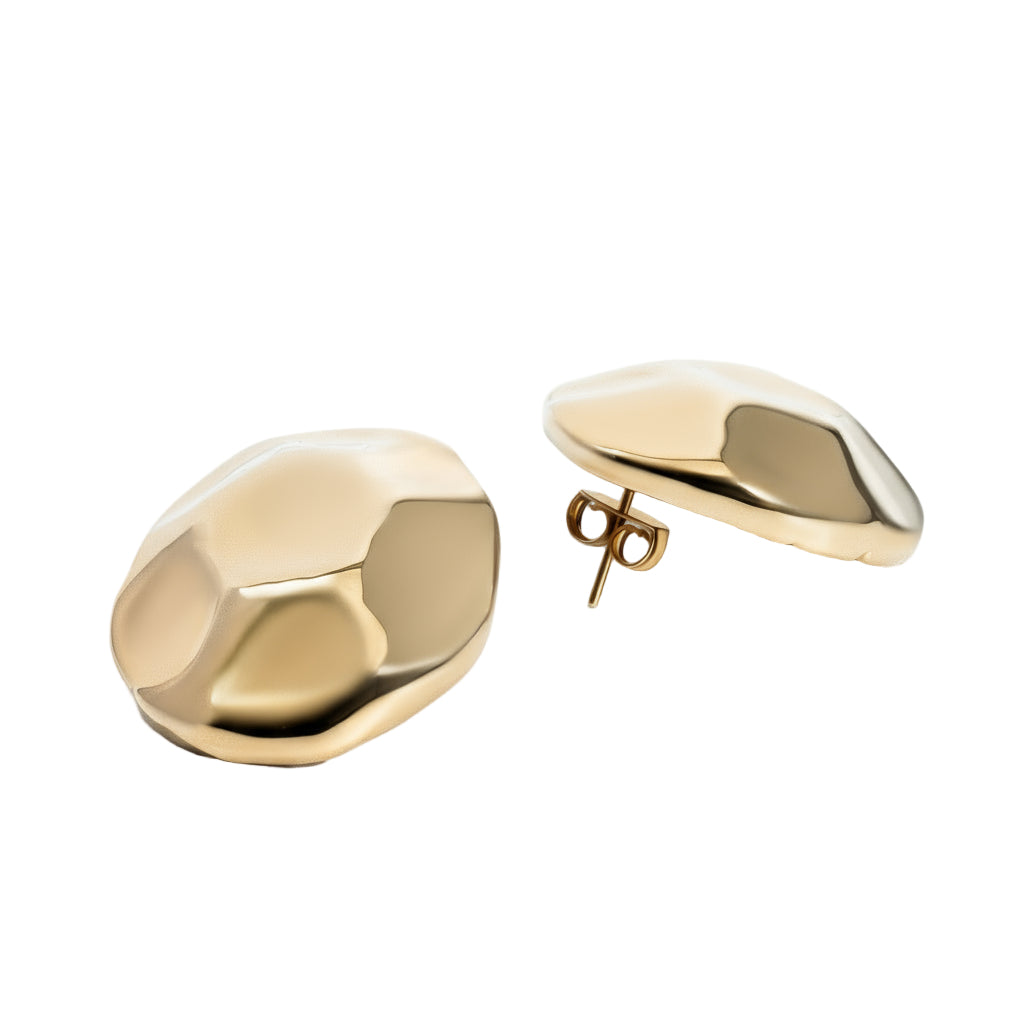 Mayara Gold Earrings-0