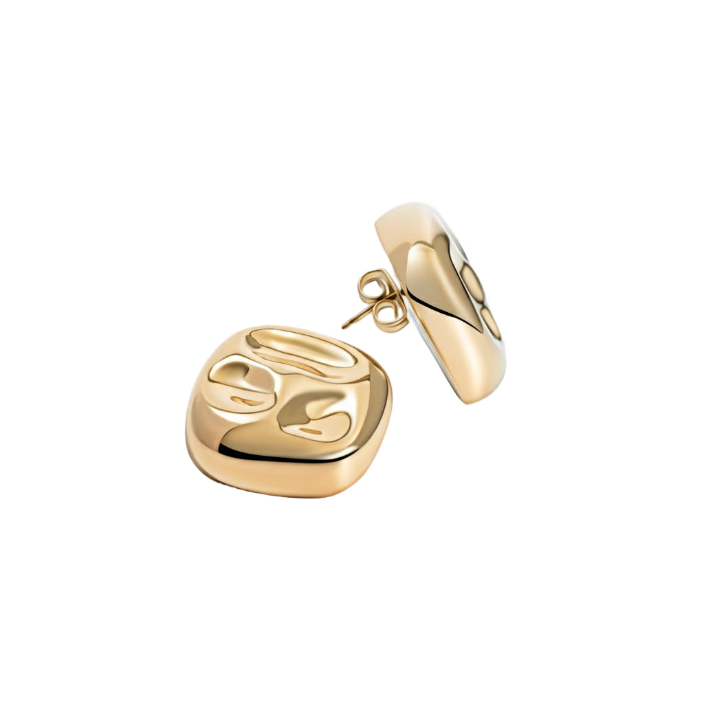 Sara Gold Earrings-0
