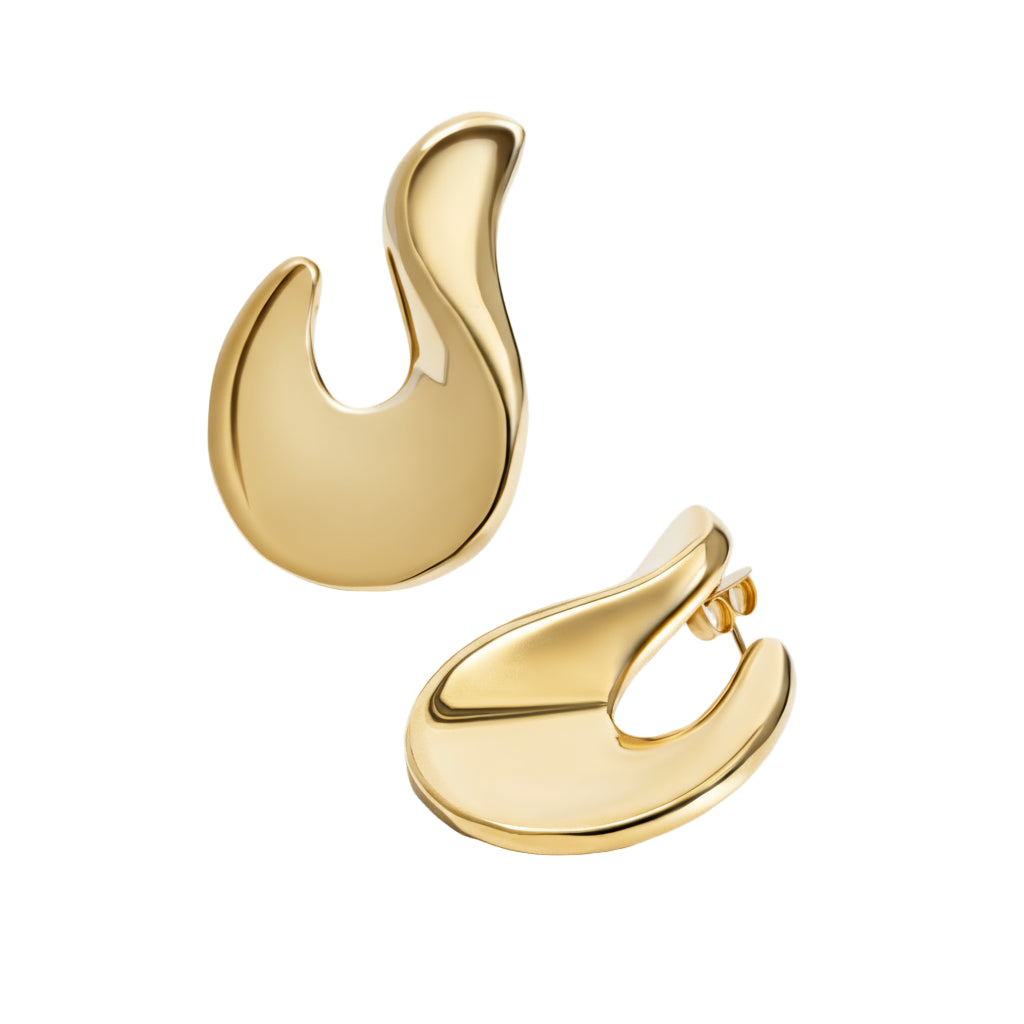 Valentina Gold Earrings-0