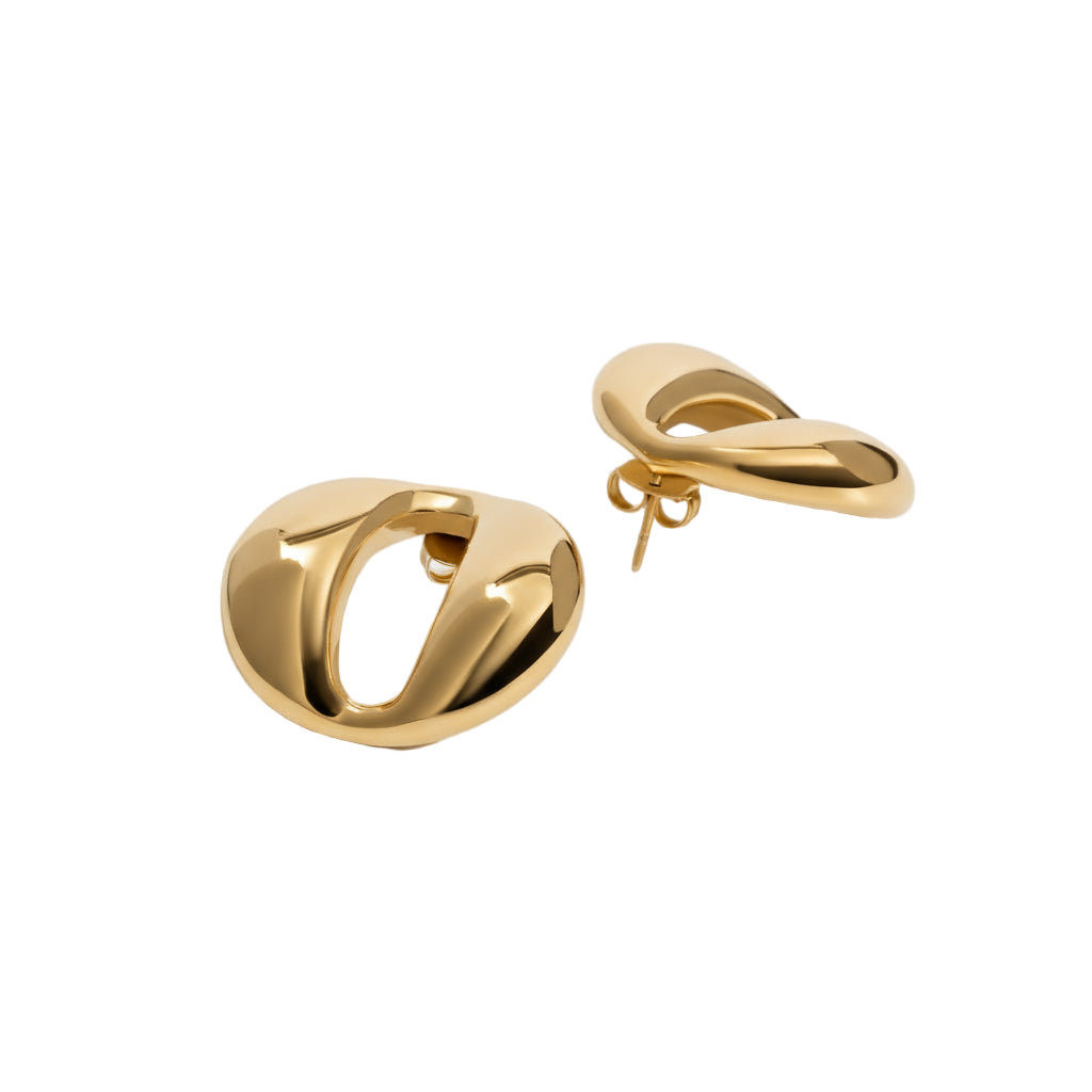 Olivia Gold Earrings-2