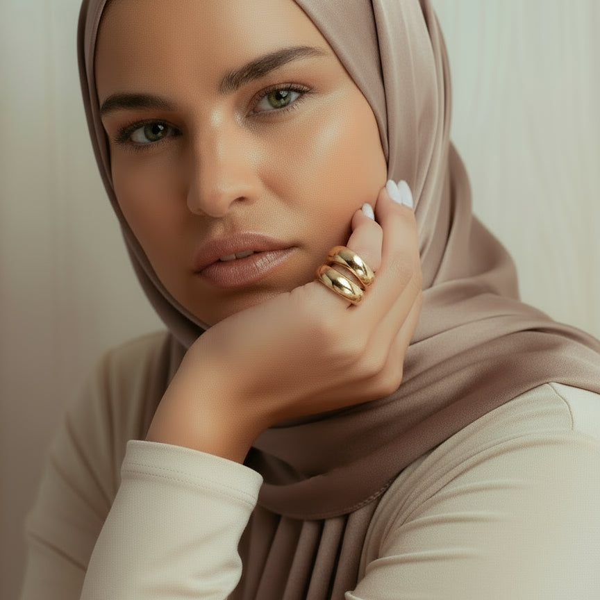 Maryam Gold Ring